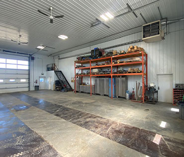 Shop and Pressure Testing Facilities - Pure Fab Ltd